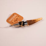 Elk Antler Tip Wine Bottle Stopper by Montana Antler Mercantile