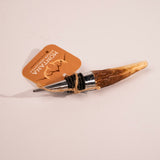 Elk Antler Tip Wine Bottle Stopper by Montana Antler Mercantile