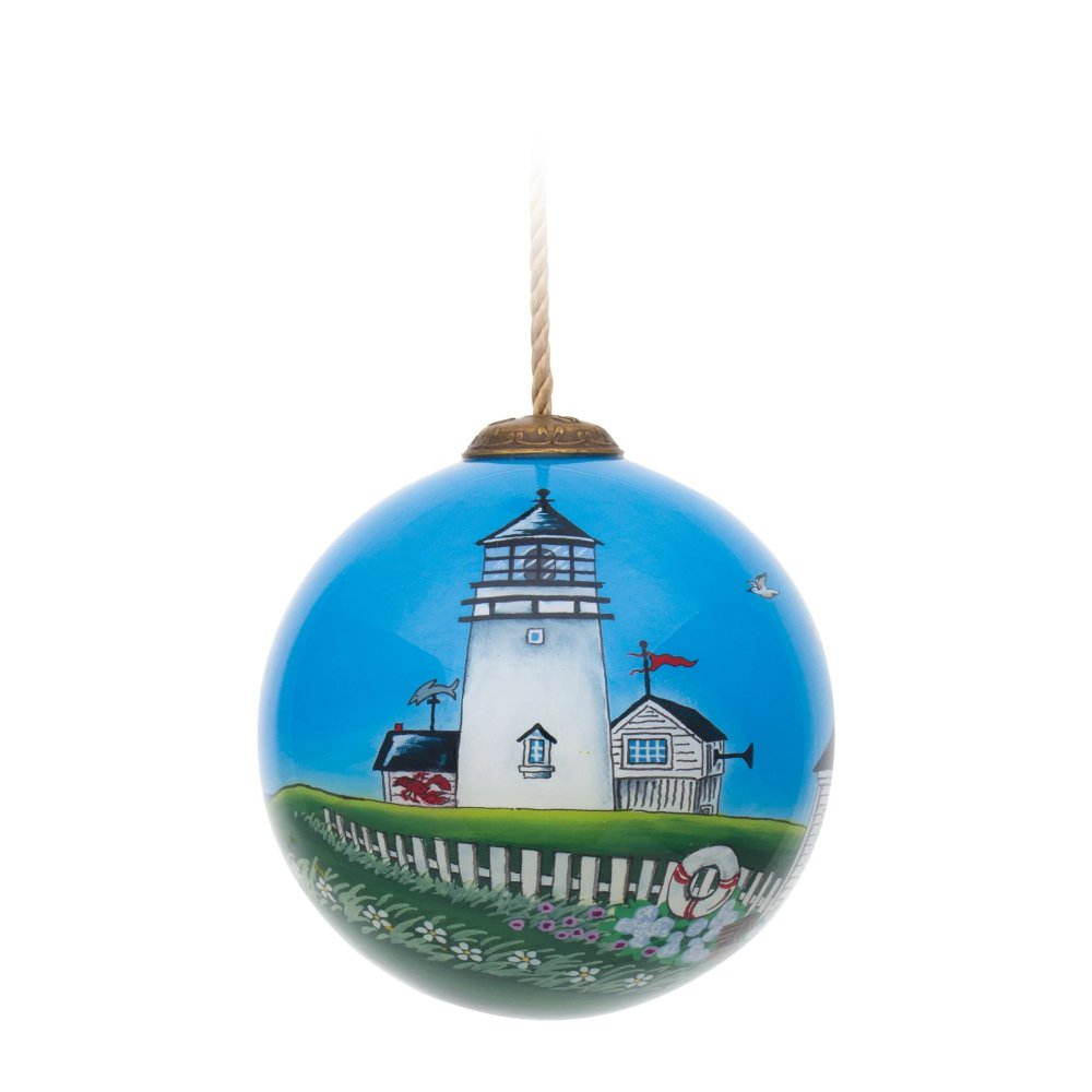 Ellen Stouffer Coastal Lighthouse Ornament