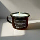 Mountain Meadow Enamelware Mug Candle