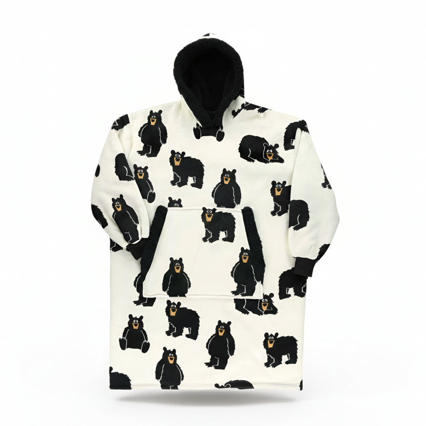 Family Bear Blanket Hoodie