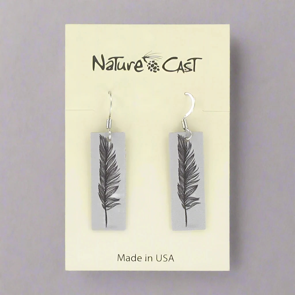 Wildlife Dangle Earrings by Nature Cast Metalworks (29 Styles)