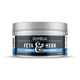 Olivelle Feta & Herb Dipper Seasoning container on a white background
