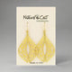 Abstract Dangle Earrings by Nature Cast Metalworks (9 Styles)