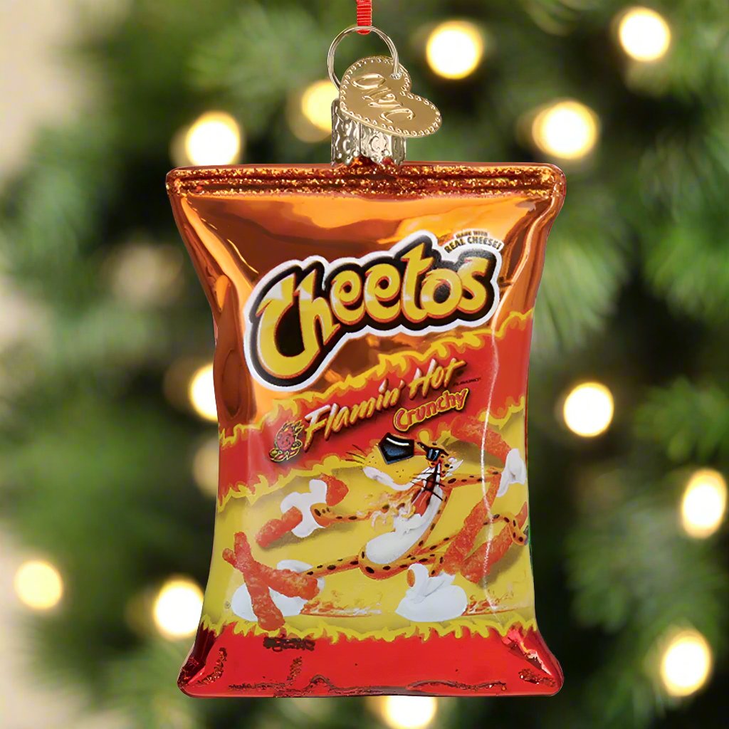 Flamin Hot Cheetos Ornament