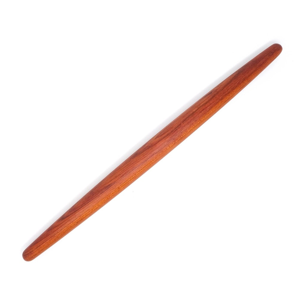 Wooden rod on a white background