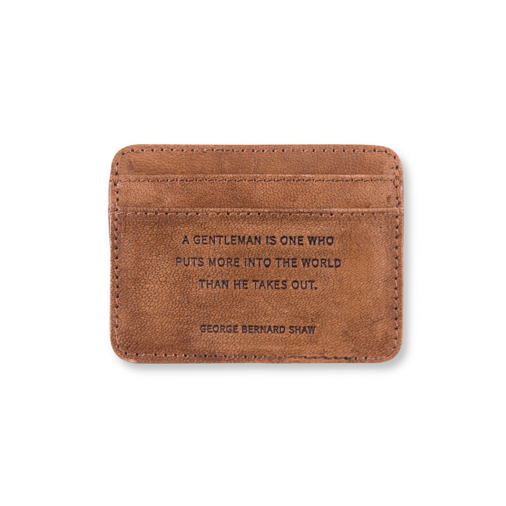 George Bernard Shaw Wallet by Sugarboo and Co.