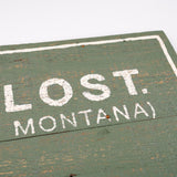 Get Lost Barnwood Sign by Salvage Signs