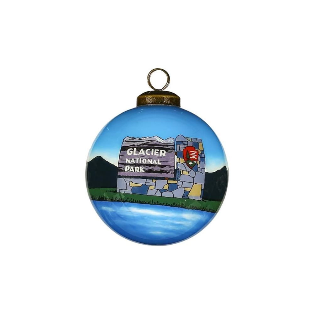 Glacier National Park Ornament by Inner Beauty
