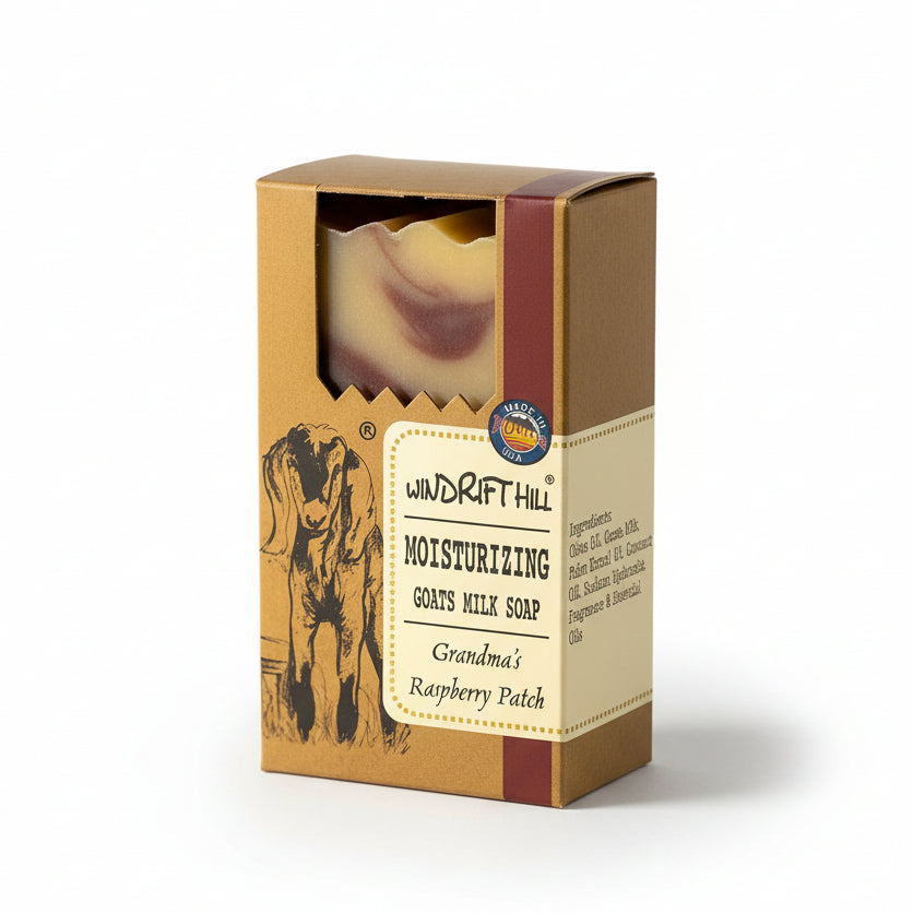 Goat's Milk Soap - Grandma's Raspberry Patch