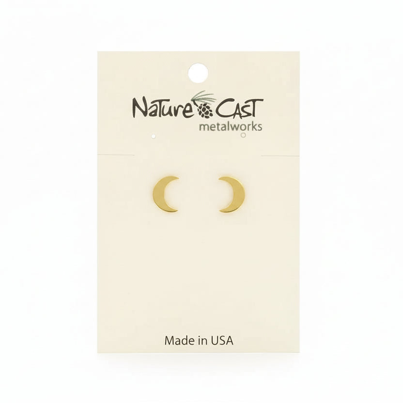 Post Earrings by Nature Cast Metalworks (25 Styles)