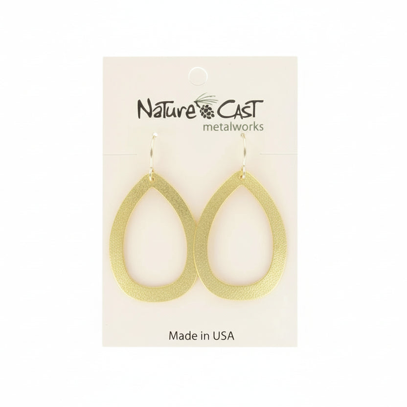 Abstract Dangle Earrings by Nature Cast Metalworks (9 Styles)