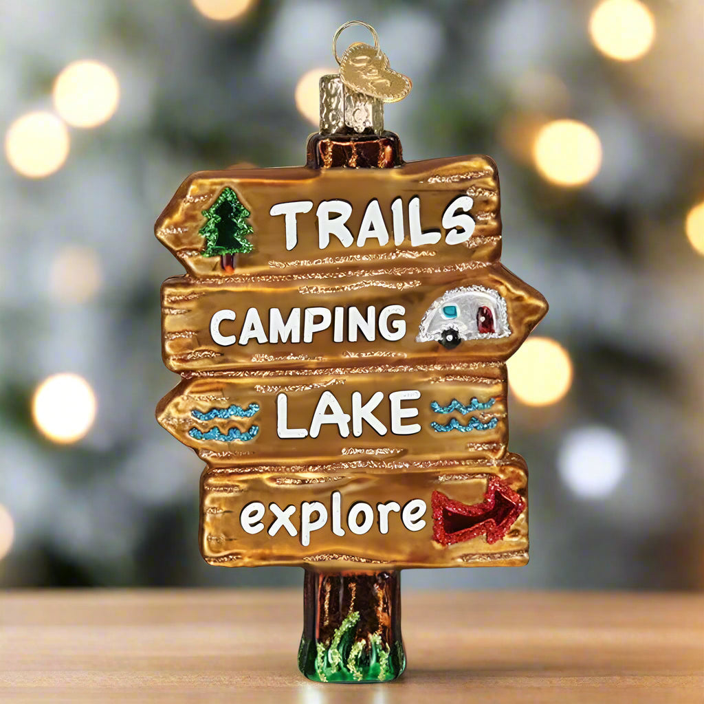 Gone Camping Ornament