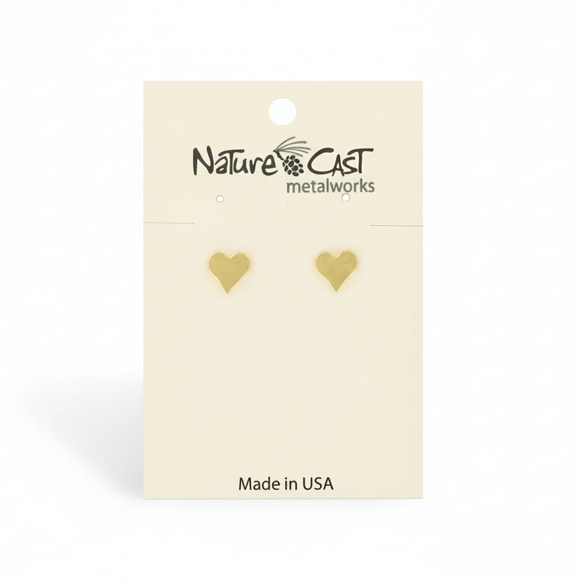 Post Earrings by Nature Cast Metalworks (25 Styles)