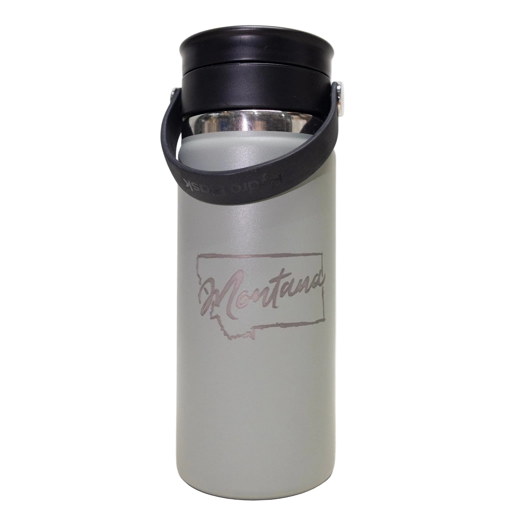 Hand Drawn Montana 16 oz Wide Mouth Flex Tumbler with Sip Lid by Hydro Flask