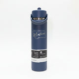 Hand Drawn Montana 24 oz Harbor Blue Wide Mouth Tumbler with Flex Straw Cap by Hydro Flask