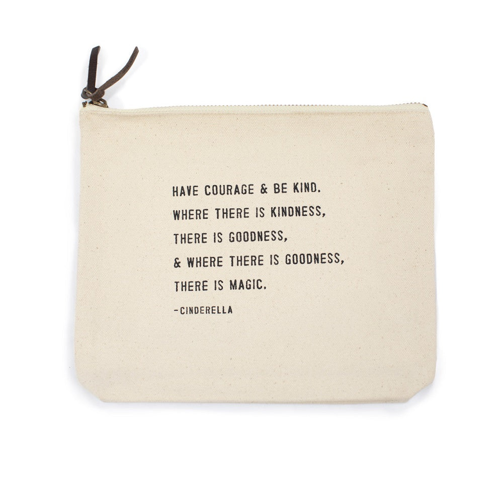 Have Courage and Be Kind Canvas Bag by Sugarboo and Co