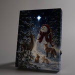 Heaven and Nature Sing Mini Lighted Easel Back Print - on