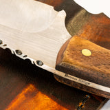 Montana High Carbon Steel Clip Point Skinning Knife