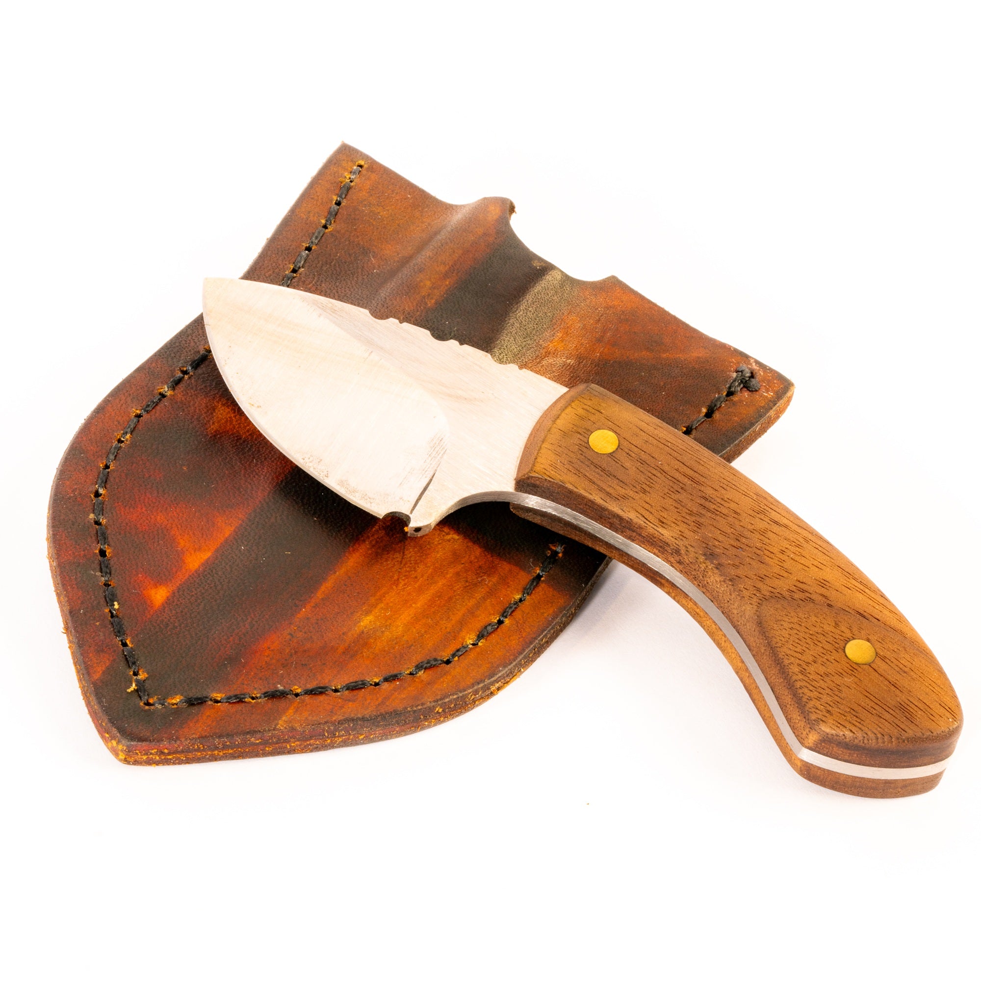 High Carbon Steel Clip Point Skinning Knife