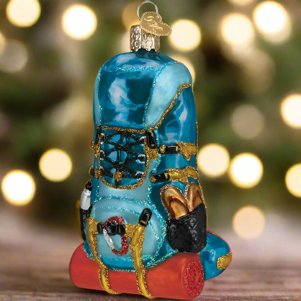 Outdoor Ornament by Old World Christmas (5 Styles) - hiking backpack