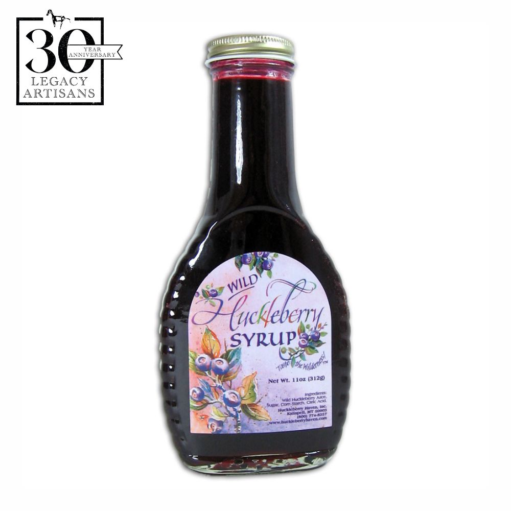 Huckleberry Syrup - 11 oz. Bottle by Huckleberry Haven