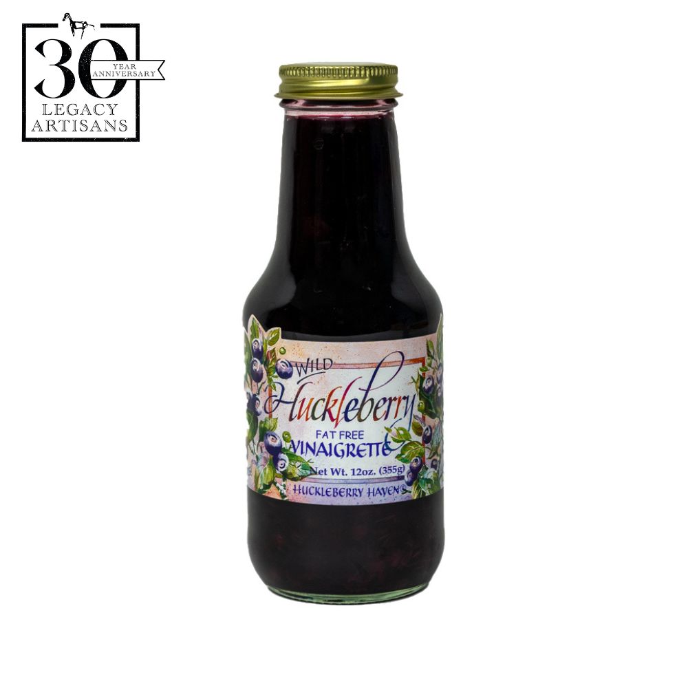 Huckleberry Vinaigrette  - 12 oz. Bottle by Huckleberry Haven