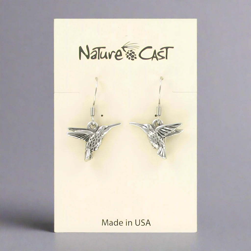 Wildlife Dangle Earrings by Nature Cast Metalworks (29 Styles)