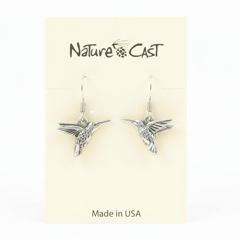 Wildlife Dangle Earrings by Nature Cast Metalworks (29 Styles)