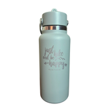 Just Hike 32 oz Agave Wide Mouth Tumbler with Flex Straw Cap by Hydro Flask