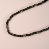 Kambaba Jasper Gemstone Necklace - close up