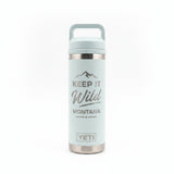 Keep It Wild Montana Ridgeline Engraved YETI Rambler 18 oz Bottle with Chug Cap by Montana Gift Corral