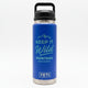 Keep It Wild Montana Royal Blue Engraved YETI Rambler 26 oz Bottle with Chug Cap by Montana Gift Corral