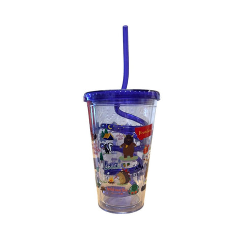 Kid's Carnival Cup with Swirl Straw Travel Mug by The Hamilton Group