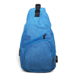 Light Blue Anti-Theft Day Pack