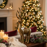 Large Prancer Reindeer Figurine by Accent Decor