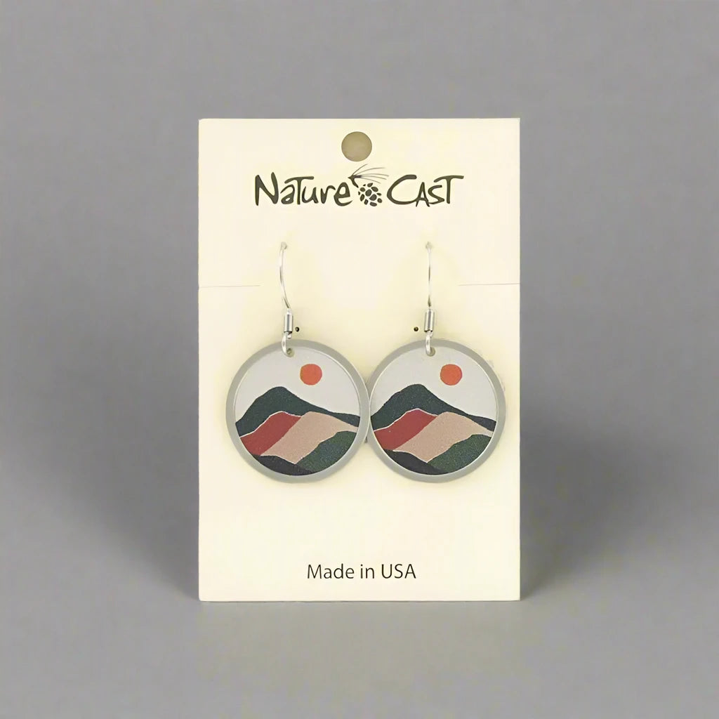 Nature Dangle Earrings by Nature Cast Metalworks (15 Styles)