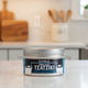 Olivelle Lemon & Dill Tzatziki rub & seasoning container in a modern kitchen