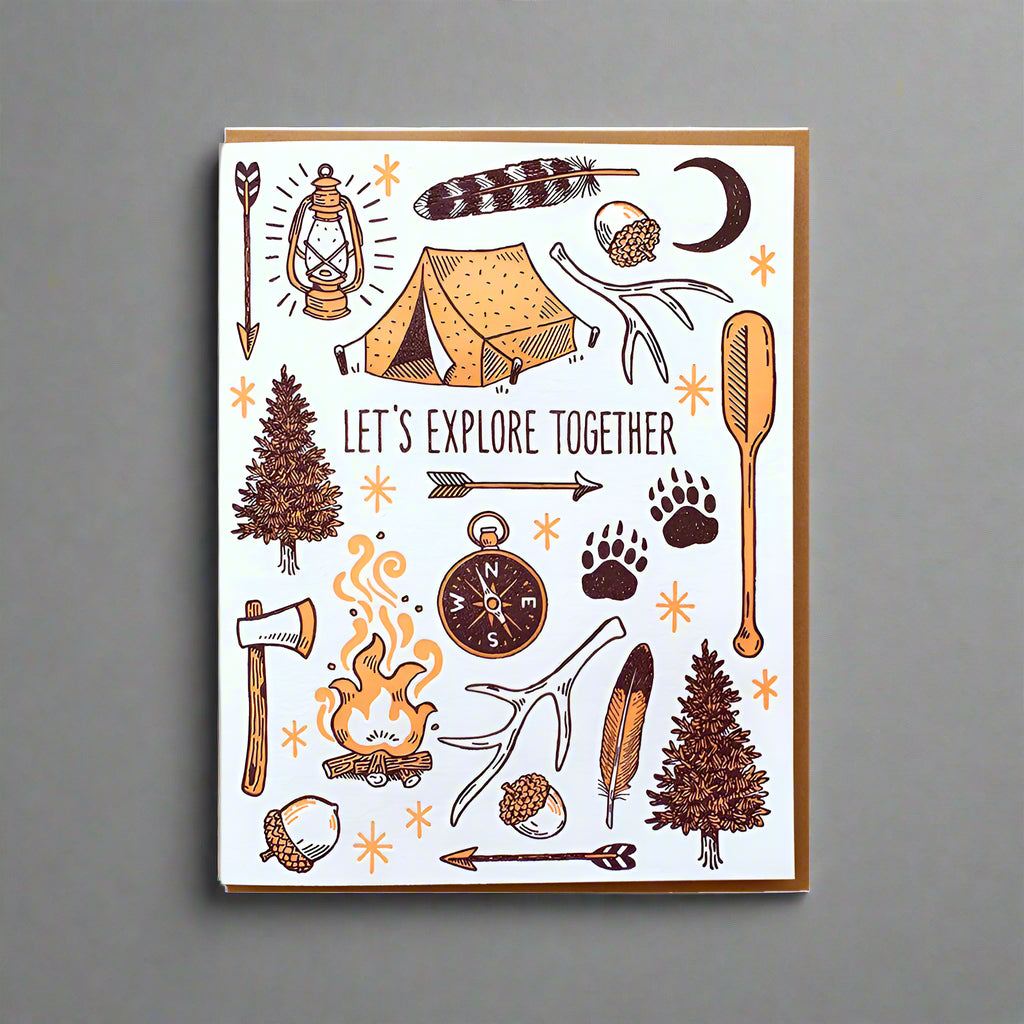 Lets Explore Together Card