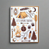 Lets Explore Together Card