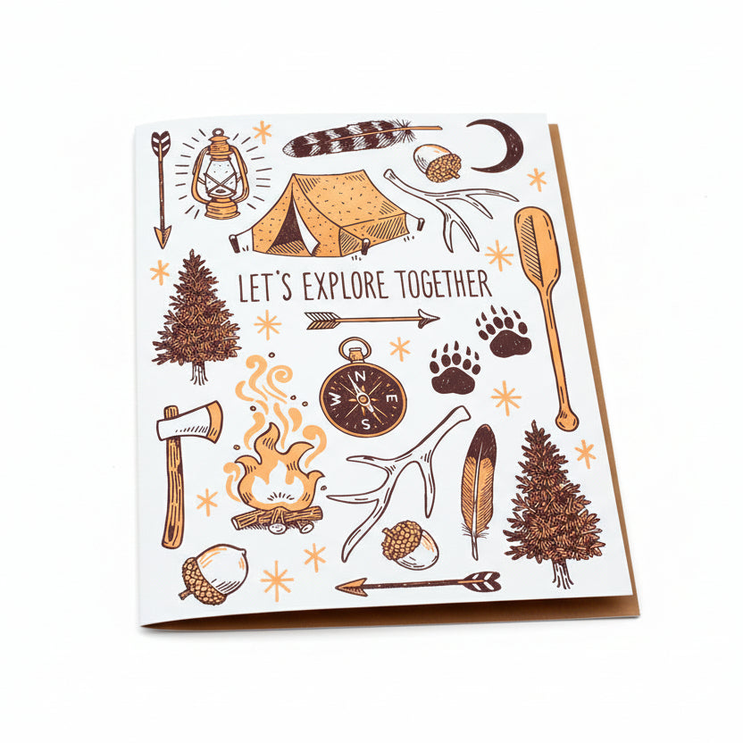 Lets Explore Together Card