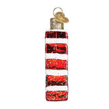 Side of the Letter to Santa Glass Ornament
