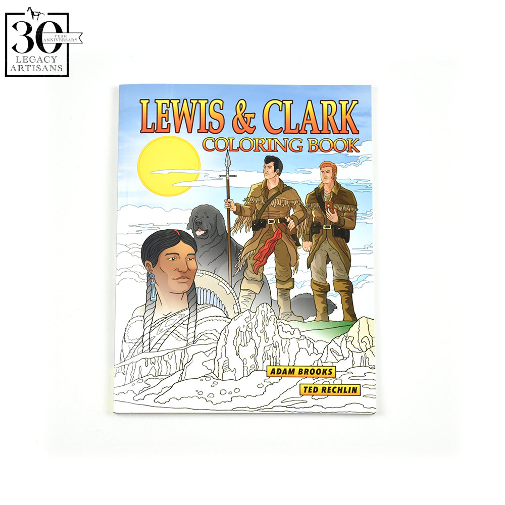 Lewis and Clark Coloring Book by Adam Brooks and Ted Rechlin