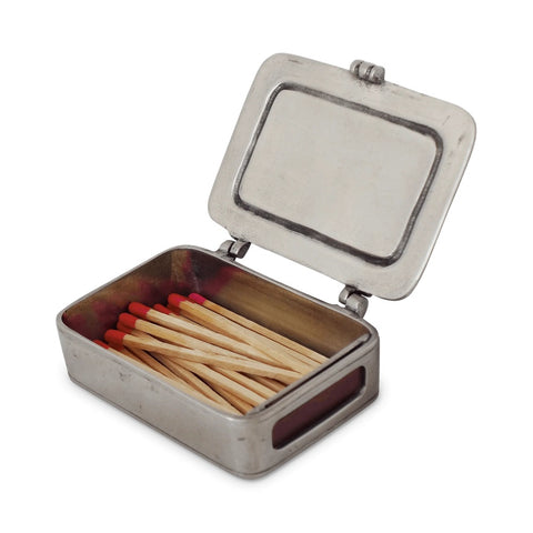 Lidded Match Box with Striker and Matches by Match 1995
