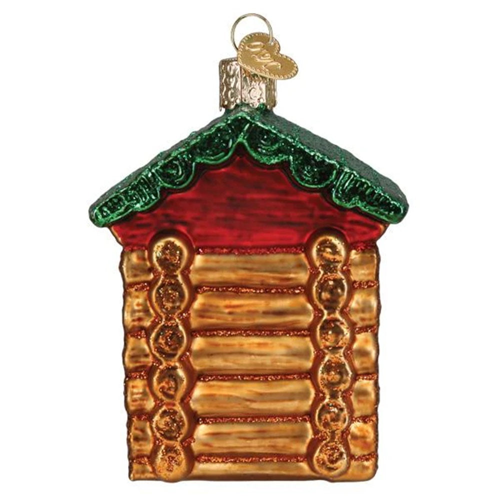 Lincoln Logs Ornament - back