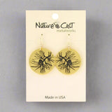 Nature Dangle Earrings by Nature Cast Metalworks (15 Styles)