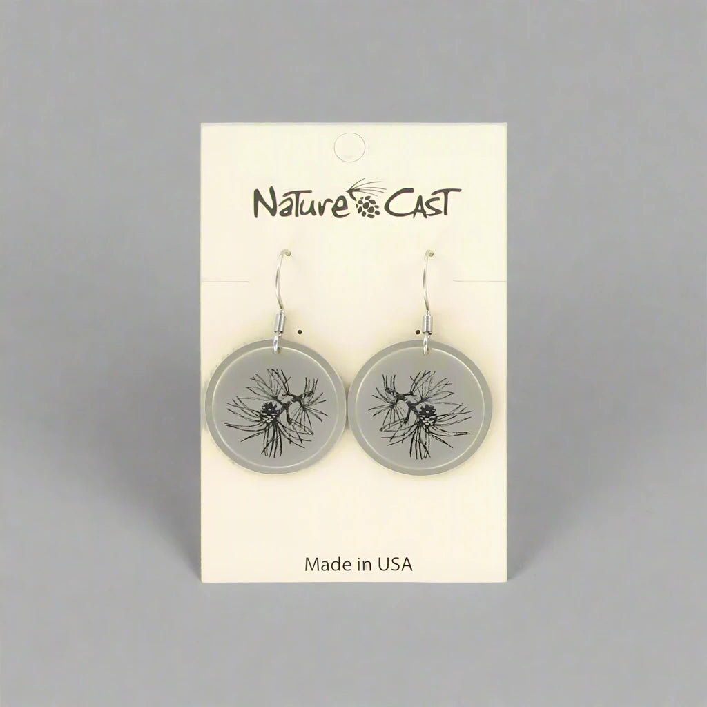 Nature Dangle Earrings by Nature Cast Metalworks (15 Styles)