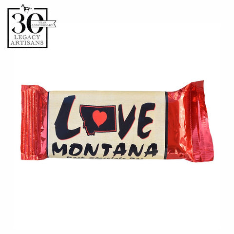 Love Montana State Chocolate Candy Bar by Huckleberry People