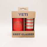 Montana Population Bears Engraved YETI Shot Glasses and Carrying Case by Montana Gift Corral