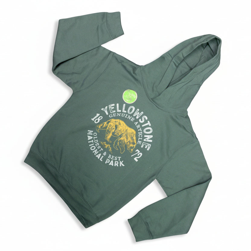 Mallard Reload Grizzly Mountain Yellowstone National Park Hoodie